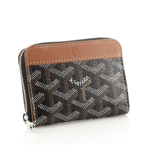 goyard bill fold price|goyard zipper wallet.